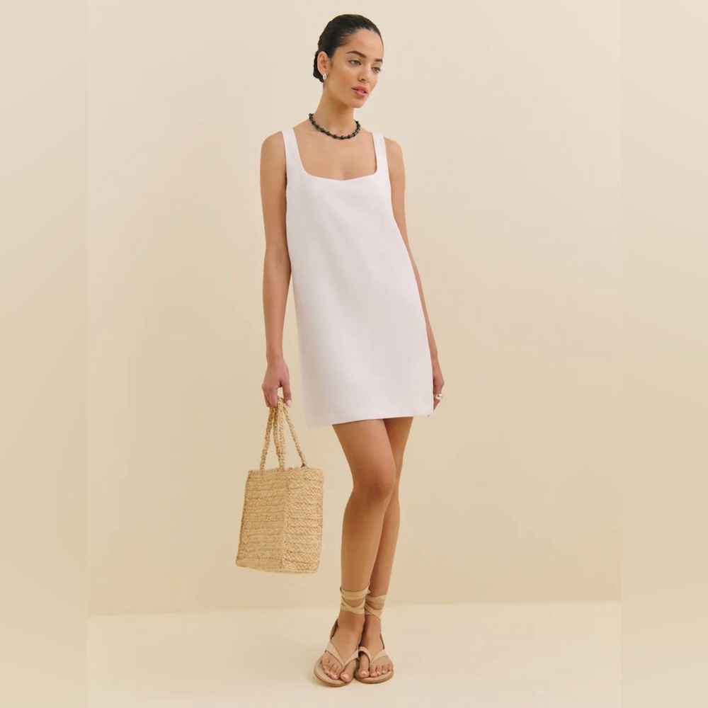 NWT Reformation Hamley Linen Dress